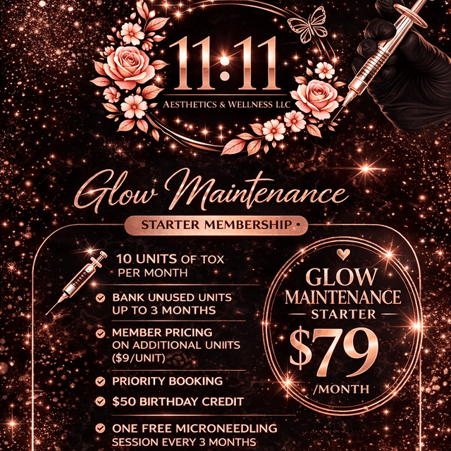 Glow Maintenance (Starter) at 1111 Aesthetics & Wellness LLC in Irving, TX